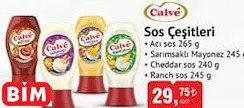 CALVE SOS ÇEŞİTLERİ CALVE SOS ÇEŞİTLERİ